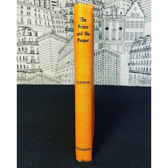 The Prince and the Pauper By Samuel L. Clemens Goldsmith Publishing Co VTG HC - Picture 14 of 16